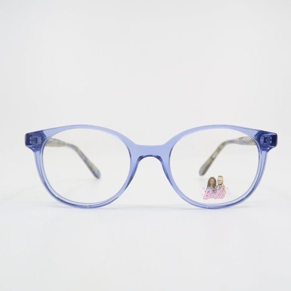 Barbie BAAA019 C09 45mm Clear Blue/Marble Latest Model New Girl's Eyeglasses.